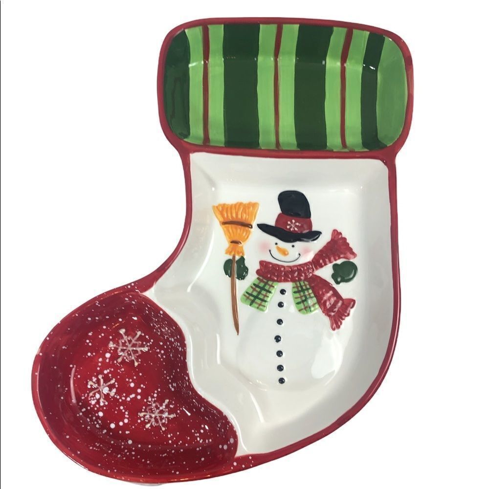 Home Accents Wishes and Wonders divided serving dish